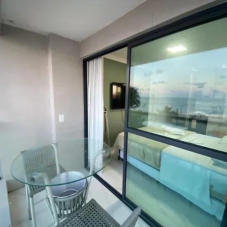 Flat Beira Mar Com Varanda Em Porto De Galinhas Exterior photo