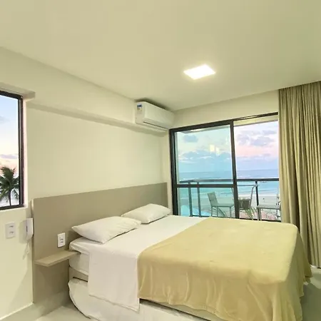 Flat Beira Mar Com Varanda Em Porto De Galinhas Exterior photo