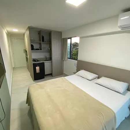 Flat Beira Mar Com Varanda Em Porto De Galinhas Exterior photo