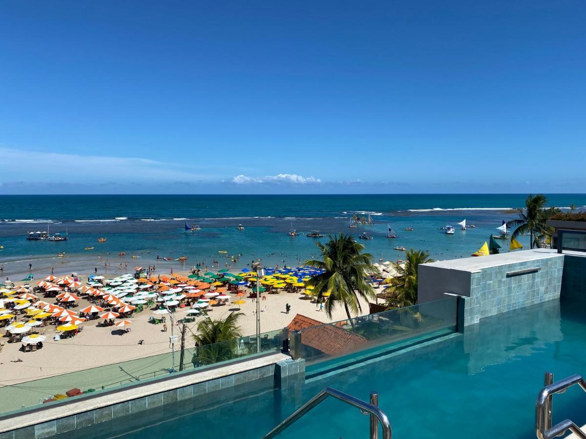 Flat Beira Mar Com Varanda Em