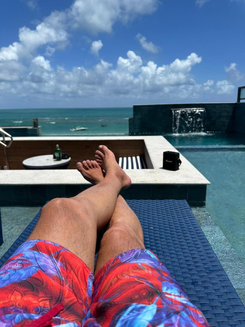 Flat Beira Mar Com Varanda Em * Porto de Galinhas